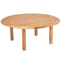 wooden garden table